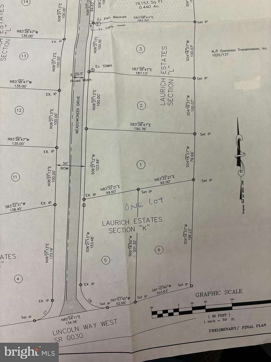 0.8 Acres of Land for Sale in Chambersburg, Pennsylvania