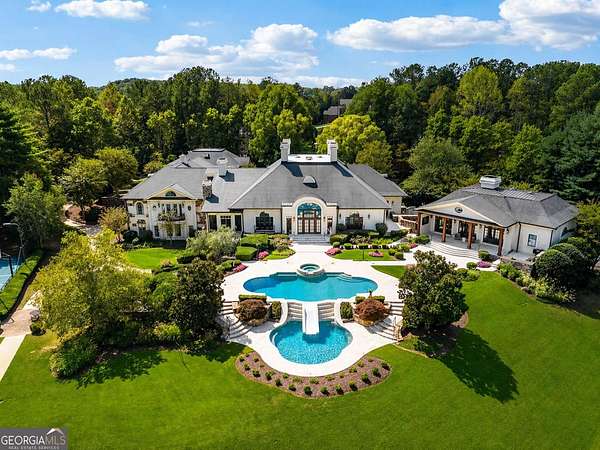 8.53 Acres of Land with Home for Sale in Ball Ground, Georgia