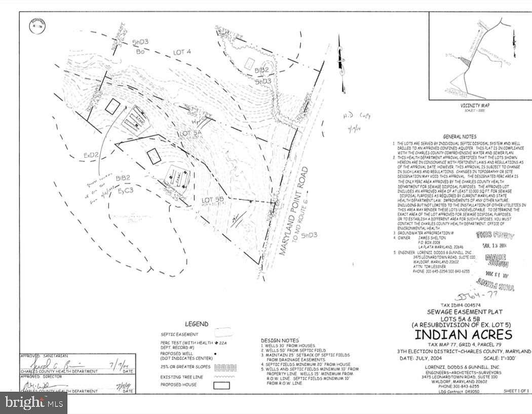 3 Acres of Residential Land for Sale in Nanjemoy, Maryland