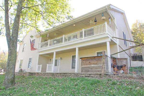 60 Acres of Land with Home for Sale in Aurora, Indiana