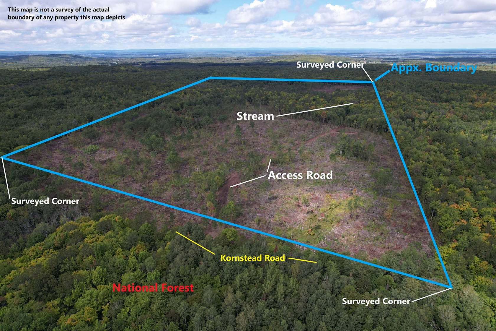 80 Acres of Recreational Land & Farm for Sale in Mellen, Wisconsin