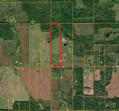 34 Acres of Recreational Land & Farm for Sale in Reading, Michigan