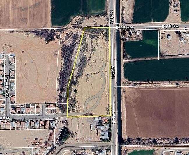 9.38 Acres of Commercial Land for Lease in Blythe, California