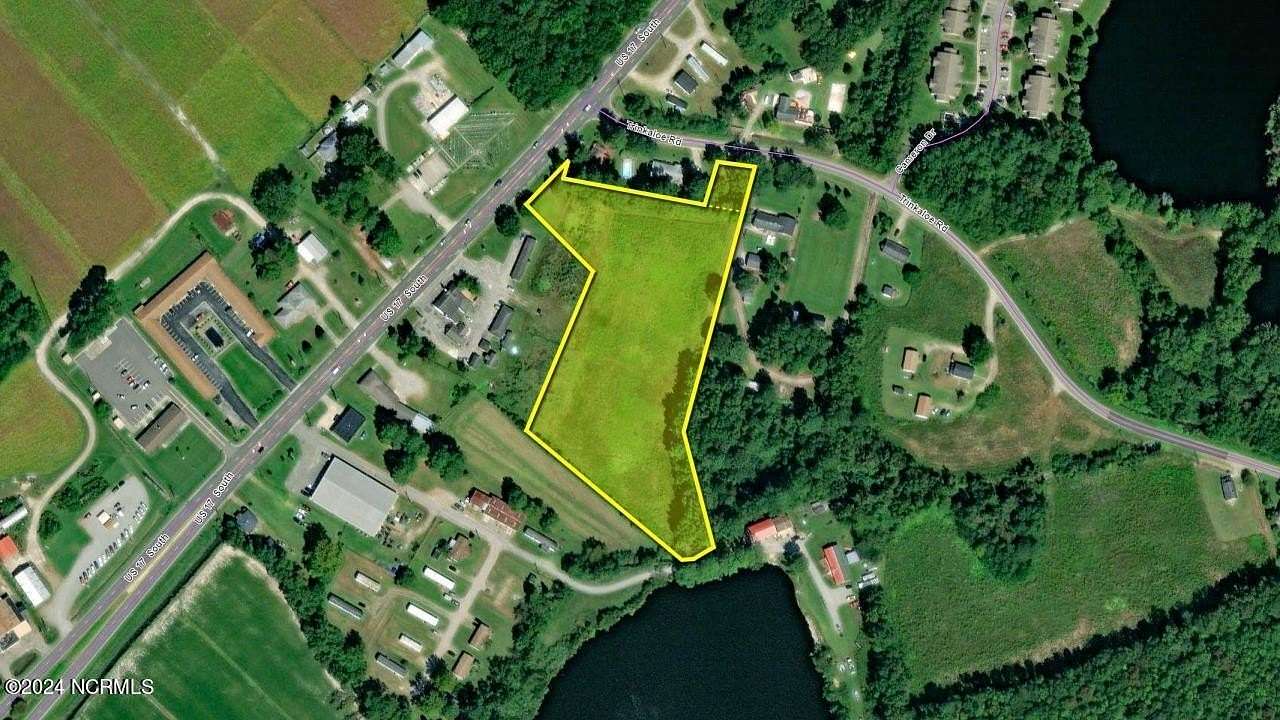 5.19 Acres of Mixed-Use Land for Auction in Elizabeth City, North Carolina