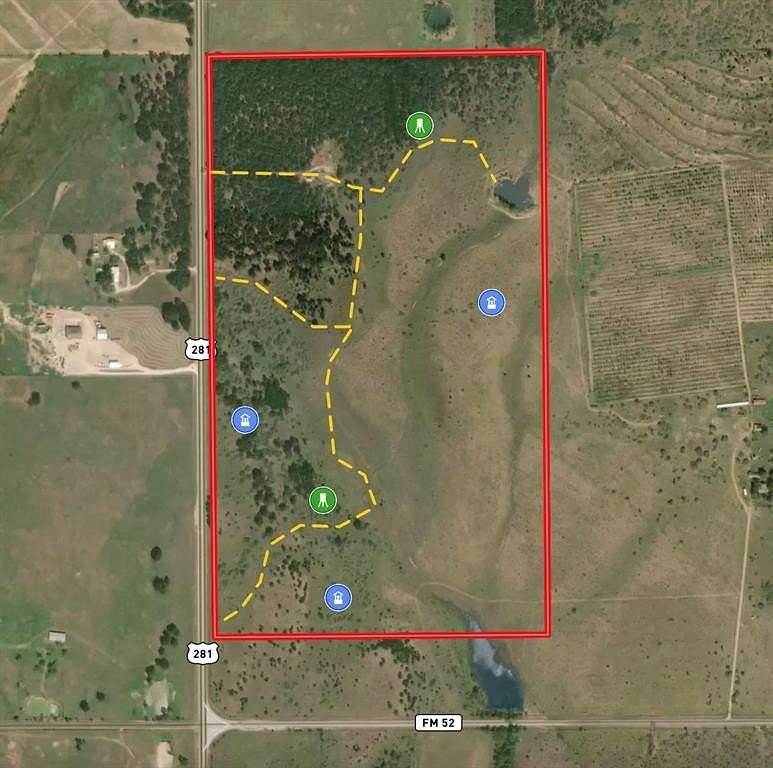 140 Acres of Recreational Land & Farm for Sale in Perrin, Texas