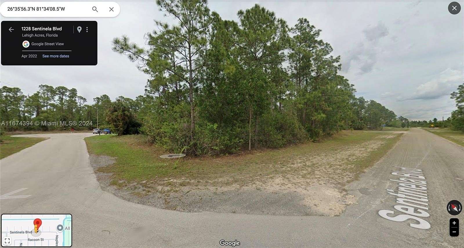 0.295 Acres of Residential Land for Sale in Lehigh Acres, Florida