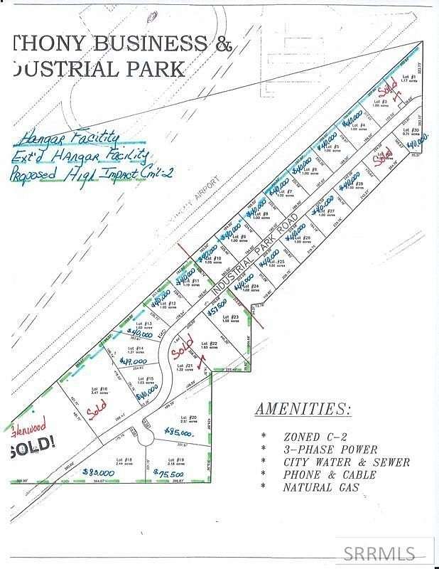 2.55 Acres of Commercial Land for Sale in St. Anthony, Idaho