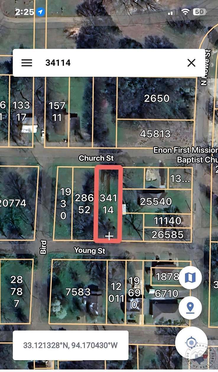 0.34 Acres of Land for Sale in Atlanta, Texas