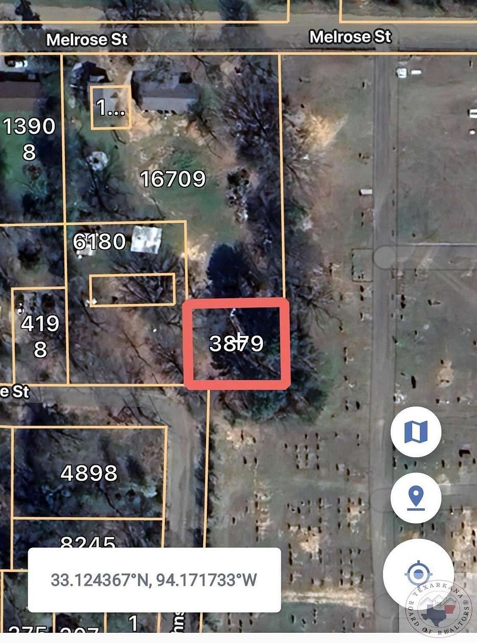 0.22 Acres of Land for Sale in Atlanta, Texas