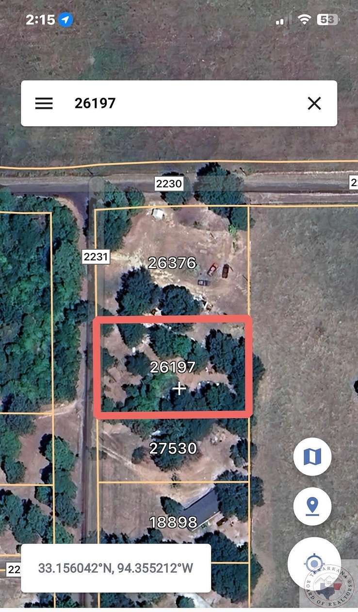 0.79 Acres of Land for Sale in Marietta, Texas