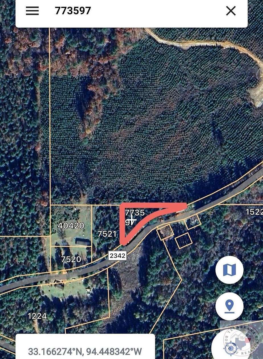 0.97 Acres of Land for Sale in Douglassville, Texas