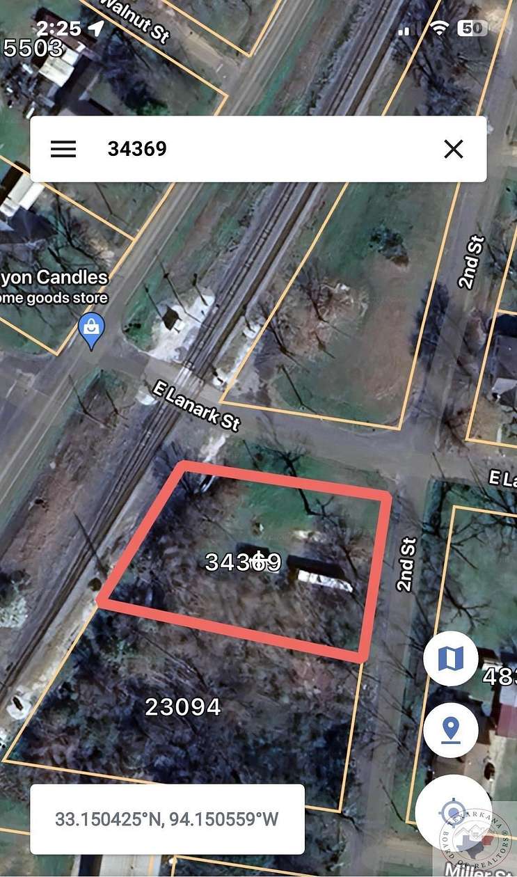 0.35 Acres of Land for Sale in Queen City, Texas