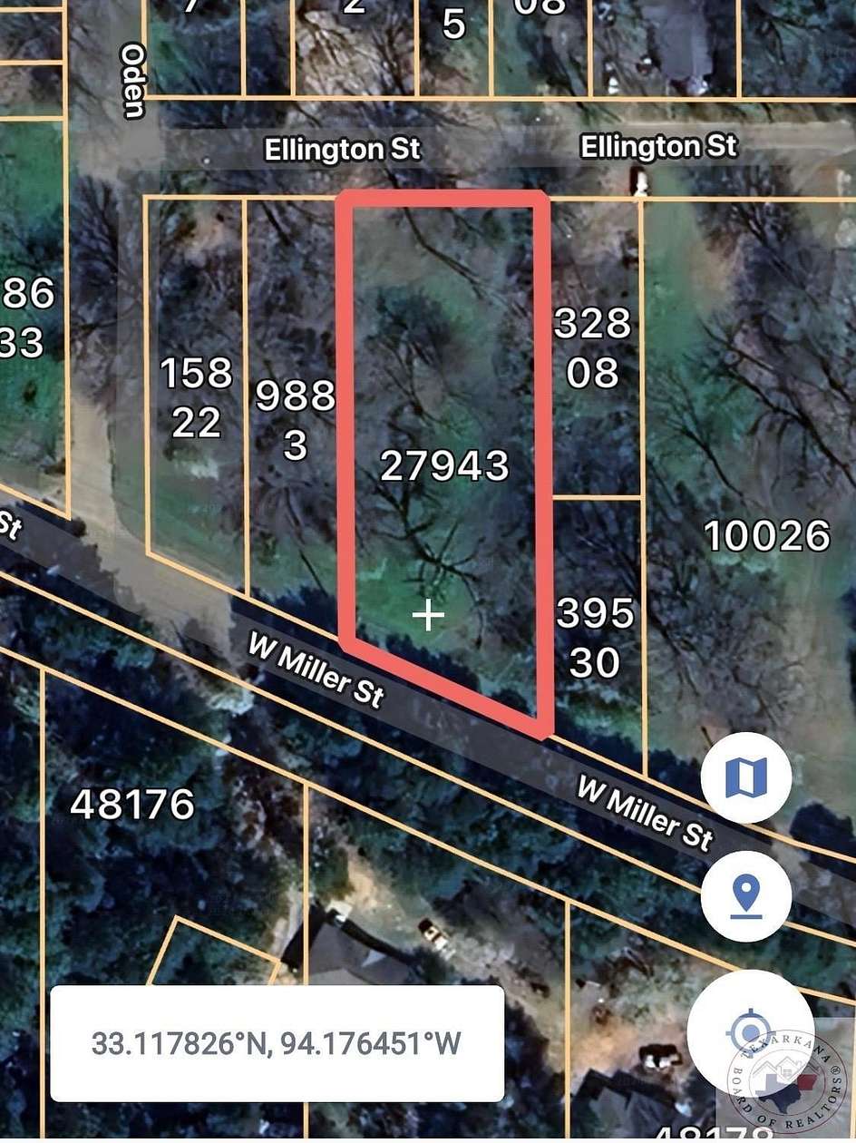 0.49 Acres of Land for Sale in Atlanta, Texas