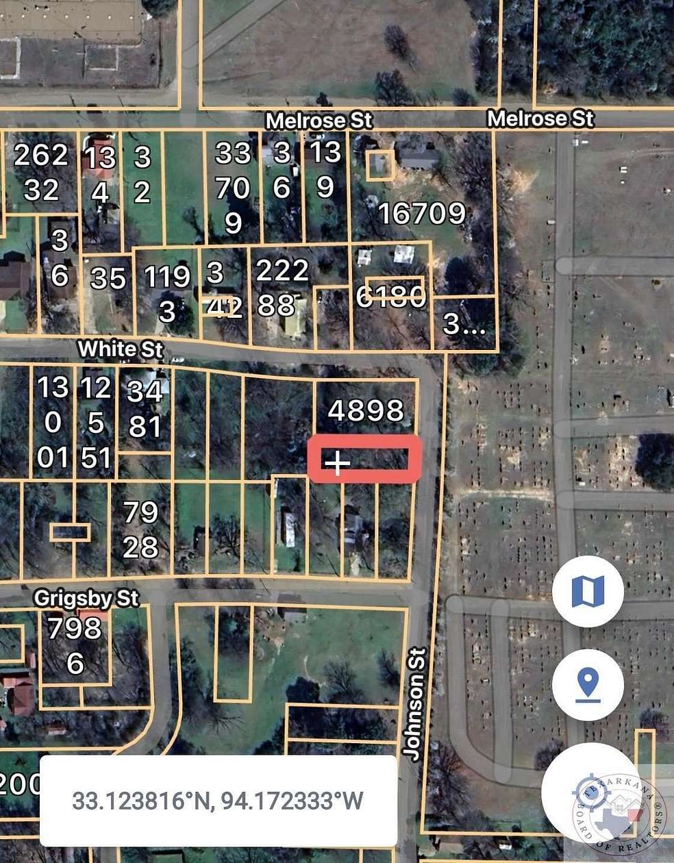 0.14 Acres of Land for Sale in Atlanta, Texas