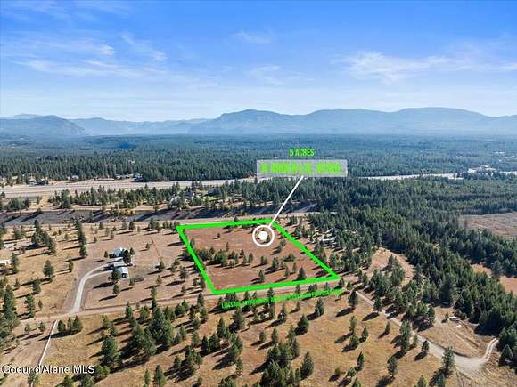 5 Acres of Residential Land for Sale in Athol, Idaho