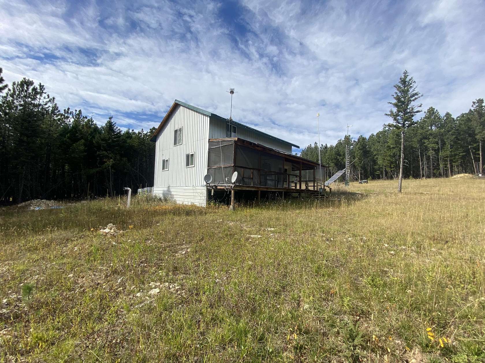 40 Acres of Recreational Land with Home for Sale in Forestgrove, Montana