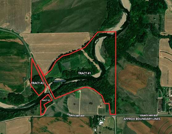 90 Acres of Recreational Land for Sale in Hawarden, Iowa