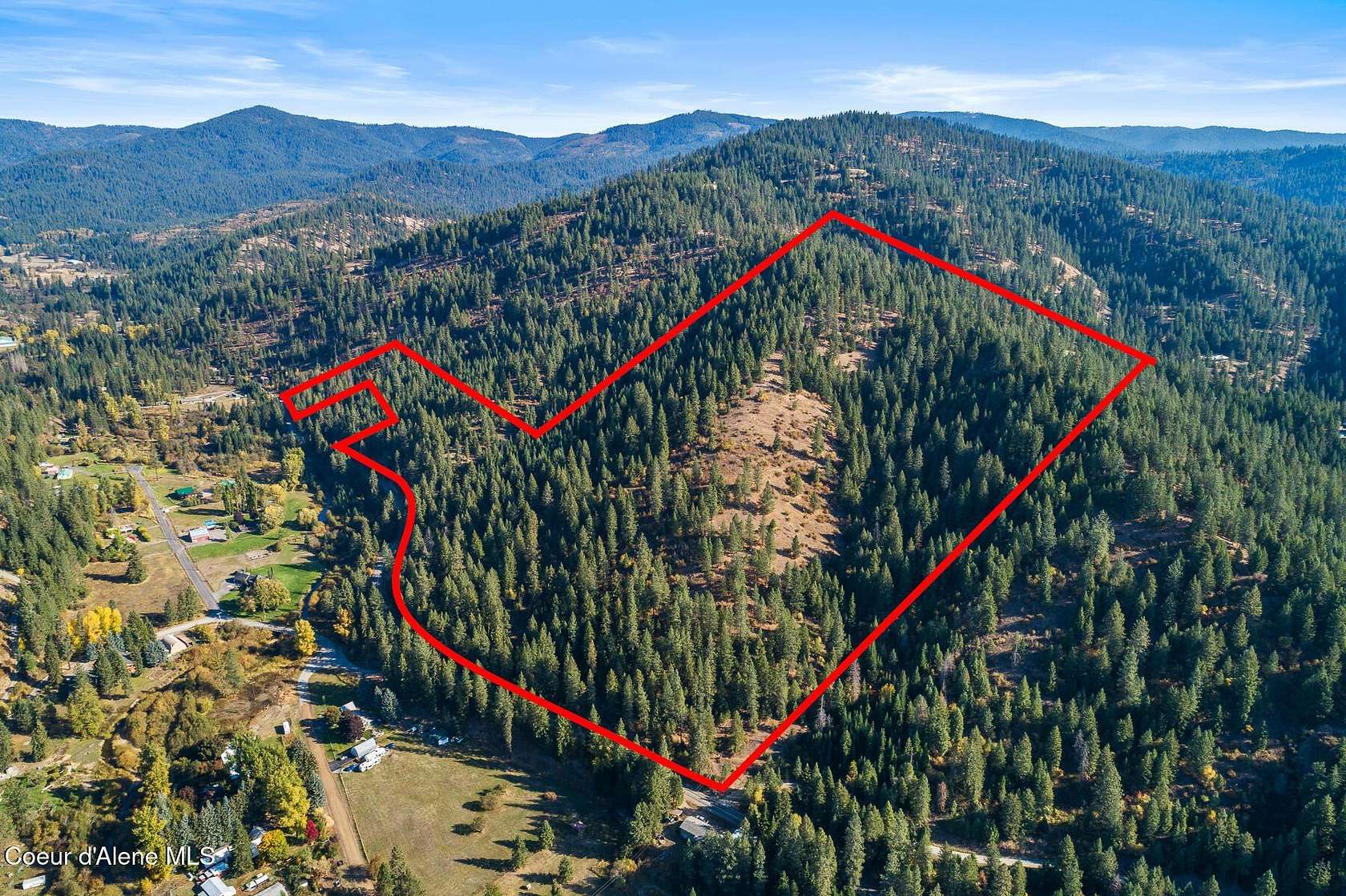 87.56 Acres of Recreational Land for Sale in Coeur d'Alene, Idaho