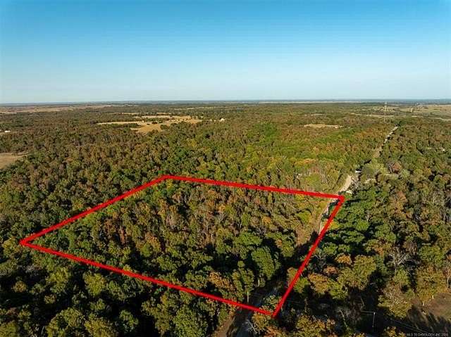 10 Acres of Residential Land for Sale in Big Cabin, Oklahoma