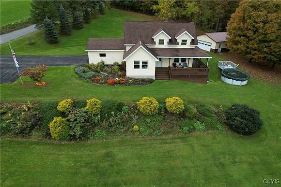 21.62 Acres of Recreational Land with Home for Sale in Homer, New York