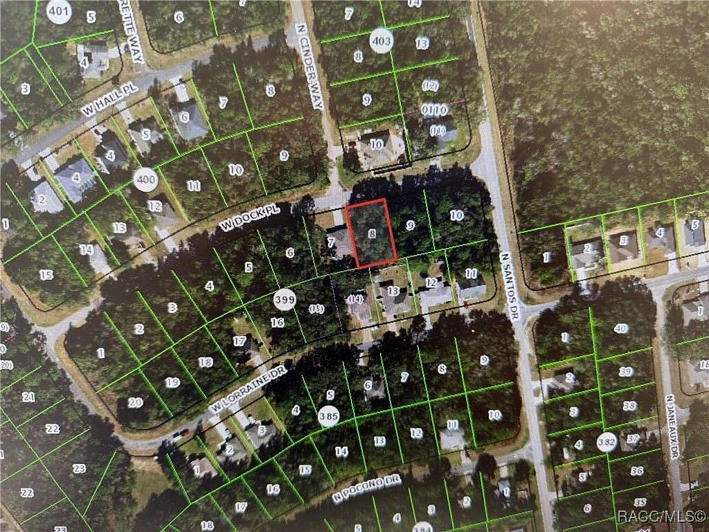 0.23 Acres of Land for Sale in Citrus Springs, Florida