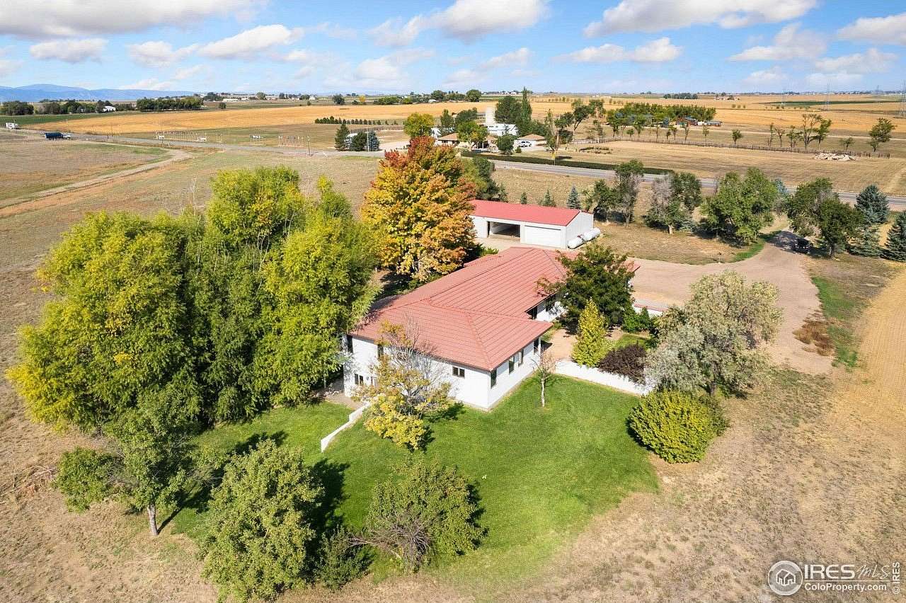 11.4 Acres of Land with Home for Sale in Greeley, Colorado