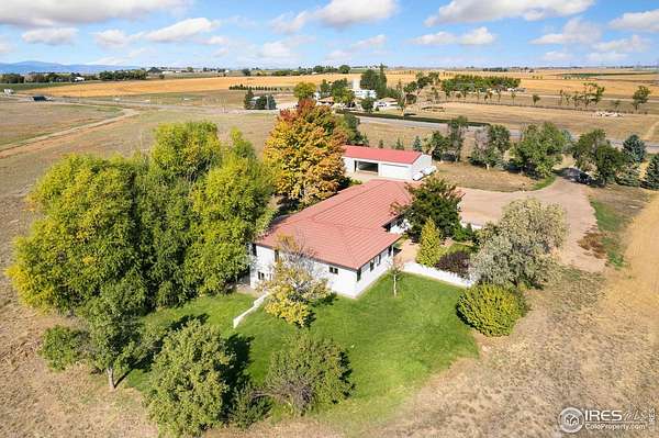 11.4 Acres of Land with Home for Sale in Greeley, Colorado