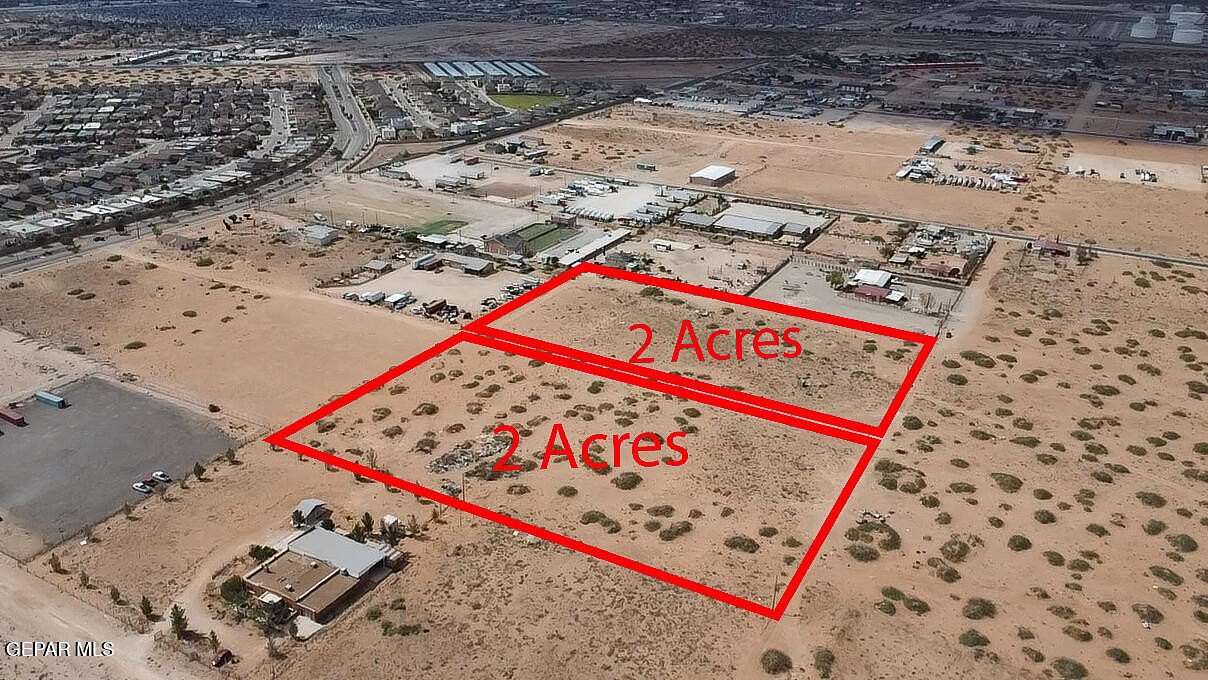 2 Acres of Commercial Land for Sale in El Paso, Texas