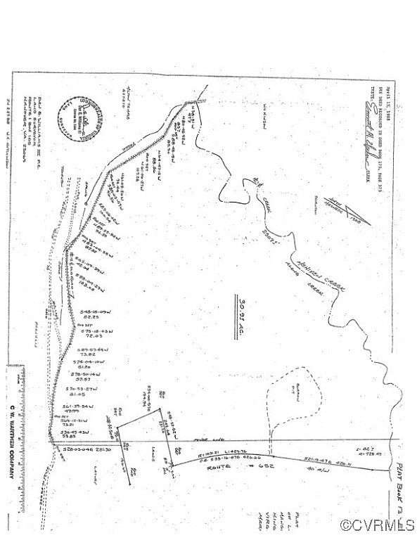 30.9 Acres of Land for Sale in King William, Virginia