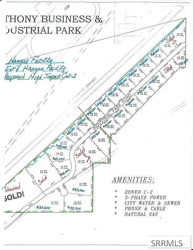 2.37 Acres of Commercial Land for Sale in St. Anthony, Idaho