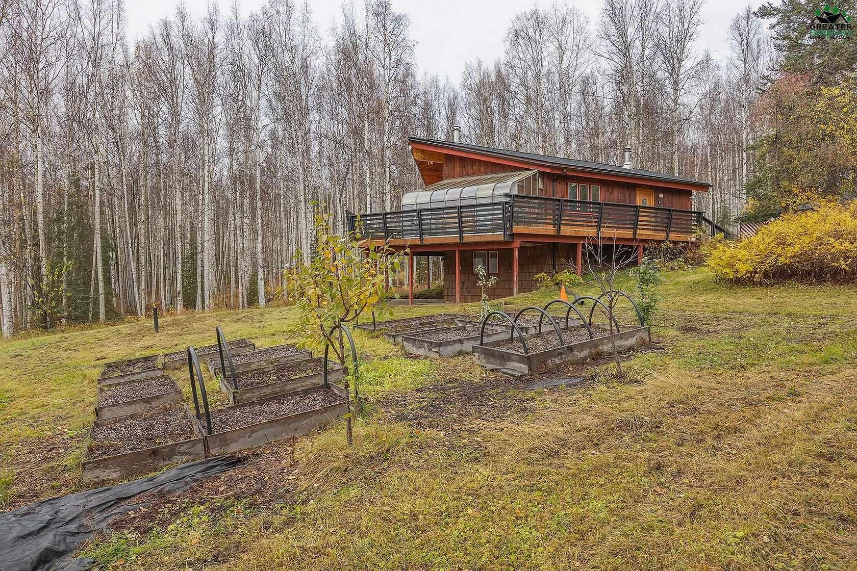 7.4 Acres of Land with Home for Sale in Fairbanks, Alaska