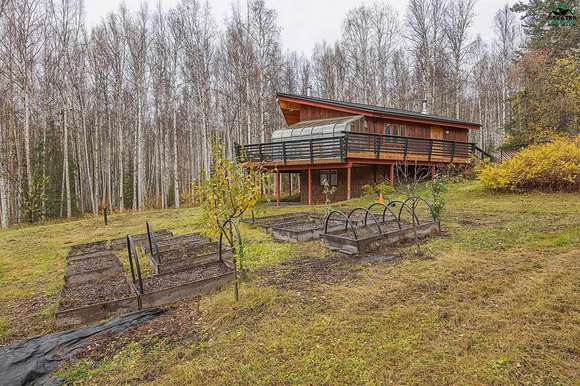 7.4 Acres of Land with Home for Sale in Fairbanks, Alaska