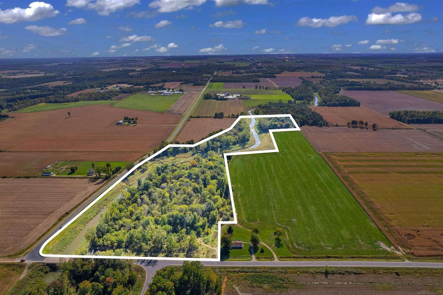 47 Acres of Recreational & Residential Land for Sale in Carsonville, Michigan