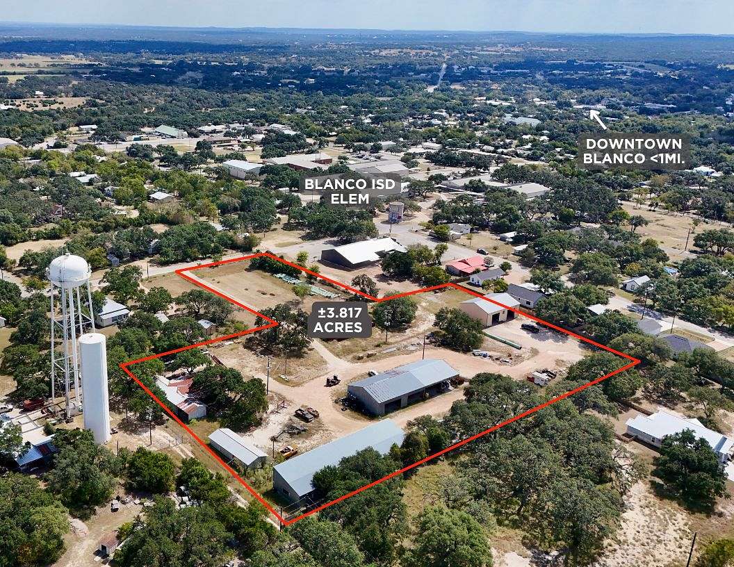 3.817 Acres of Commercial Land for Sale in Blanco, Texas