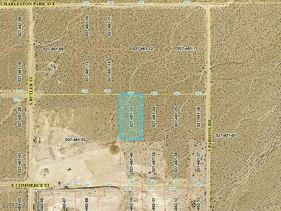 1.3 Acres of Commercial Land for Sale in Pahrump, Nevada