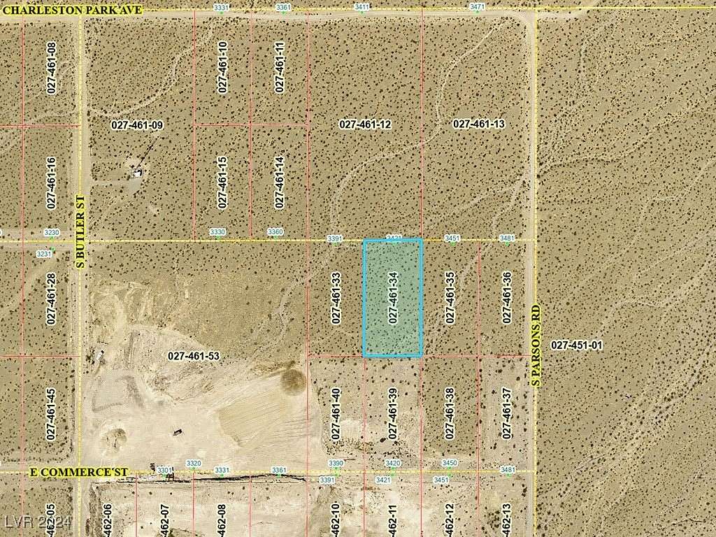 1.3 Acres of Commercial Land for Sale in Pahrump, Nevada