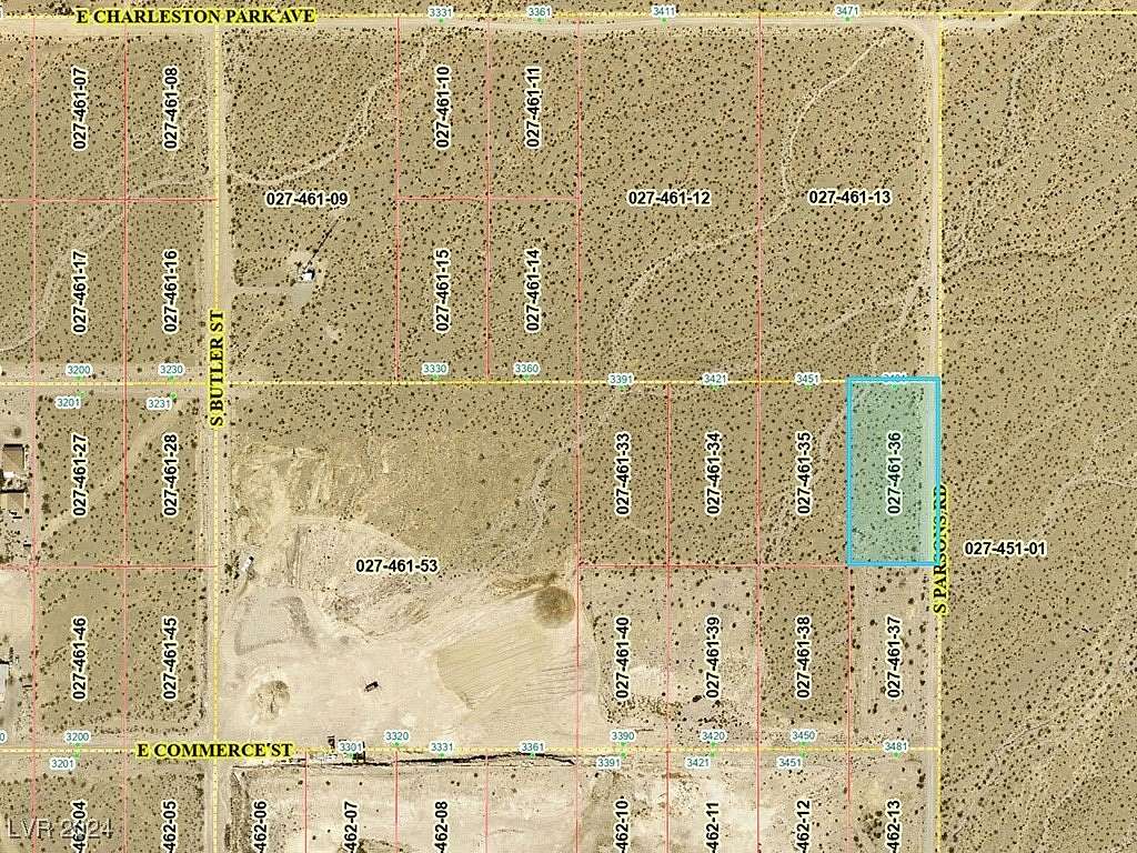 1.3 Acres of Commercial Land for Sale in Pahrump, Nevada