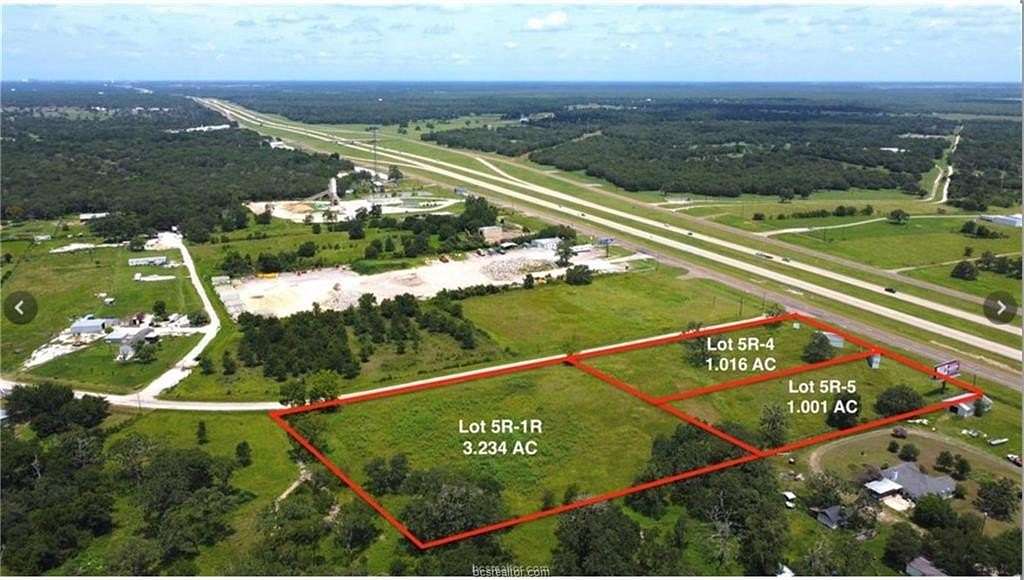 5.343 Acres of Commercial Land for Sale in Navasota, Texas