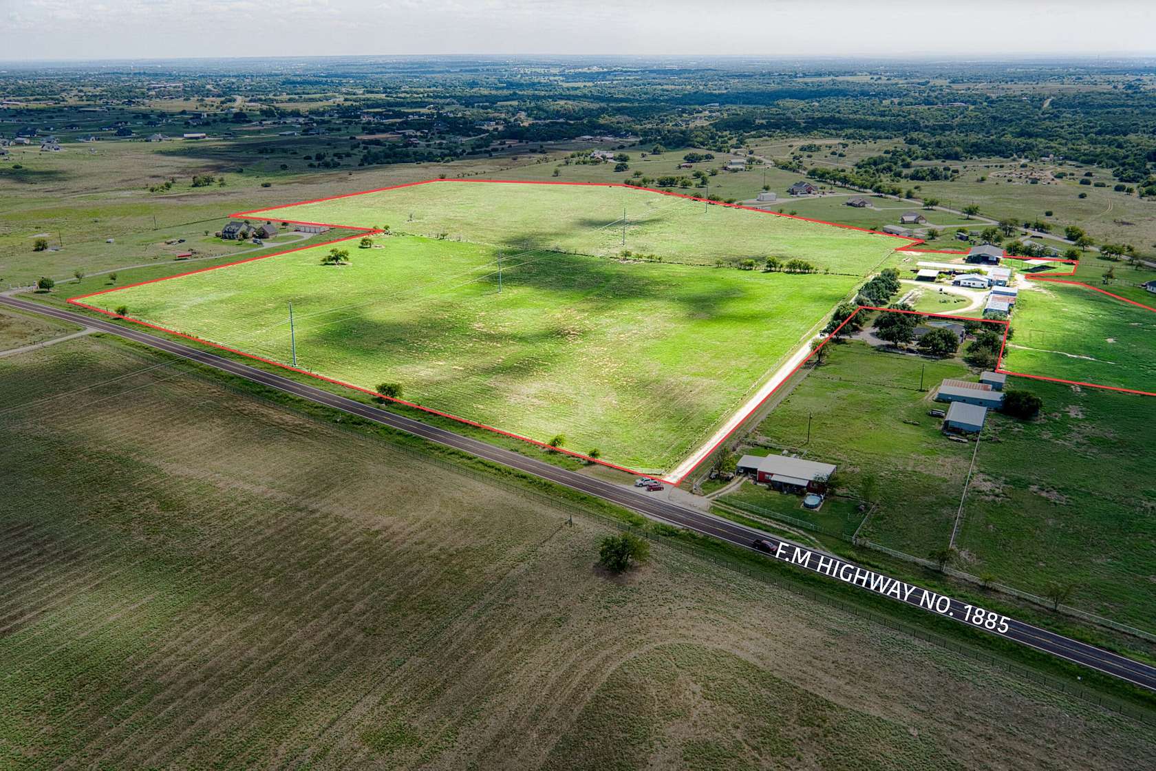 56.51 Acres of Agricultural Land for Sale in Weatherford, Texas