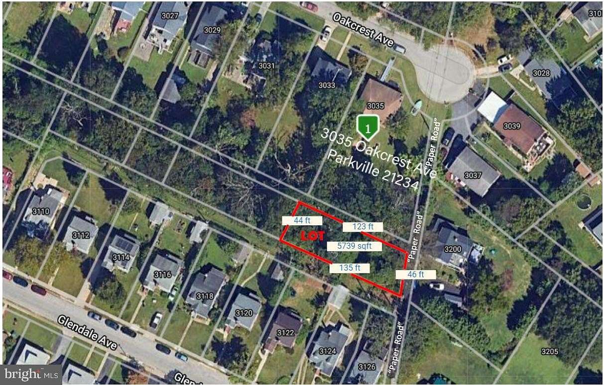 0.11 Acres of Land for Sale in Baltimore, Maryland