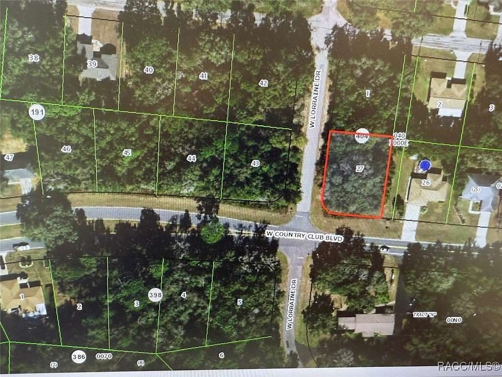 0.29 Acres of Land for Sale in Citrus Springs, Florida