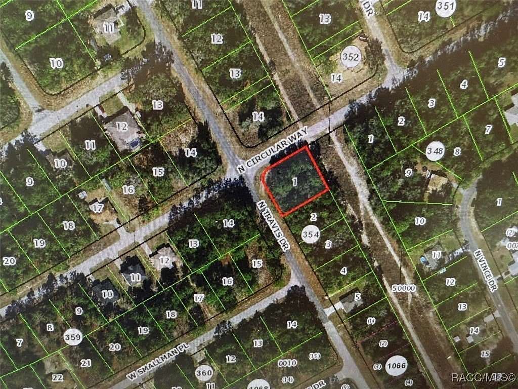 0.33 Acres of Land for Sale in Citrus Springs, Florida