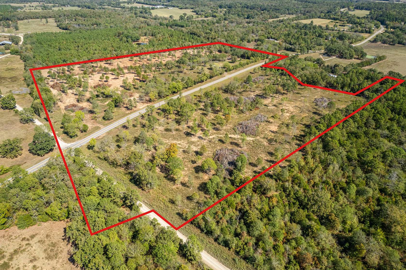 39.06 Acres of Land for Sale in Sims, Arkansas