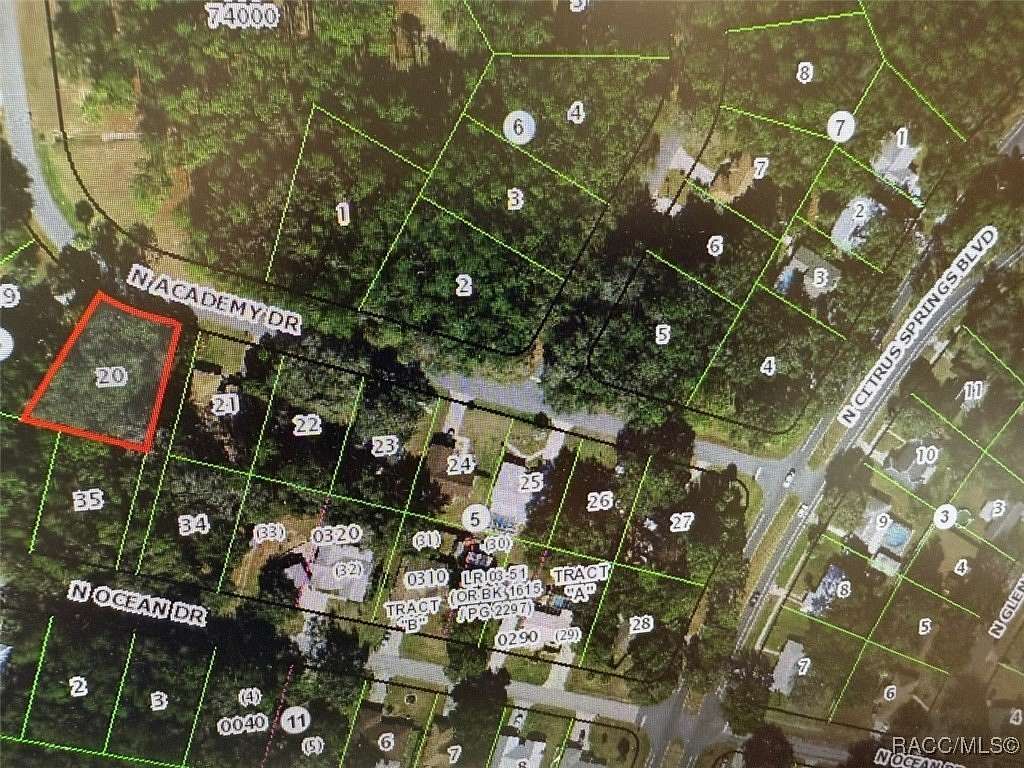 0.27 Acres of Land for Sale in Citrus Springs, Florida