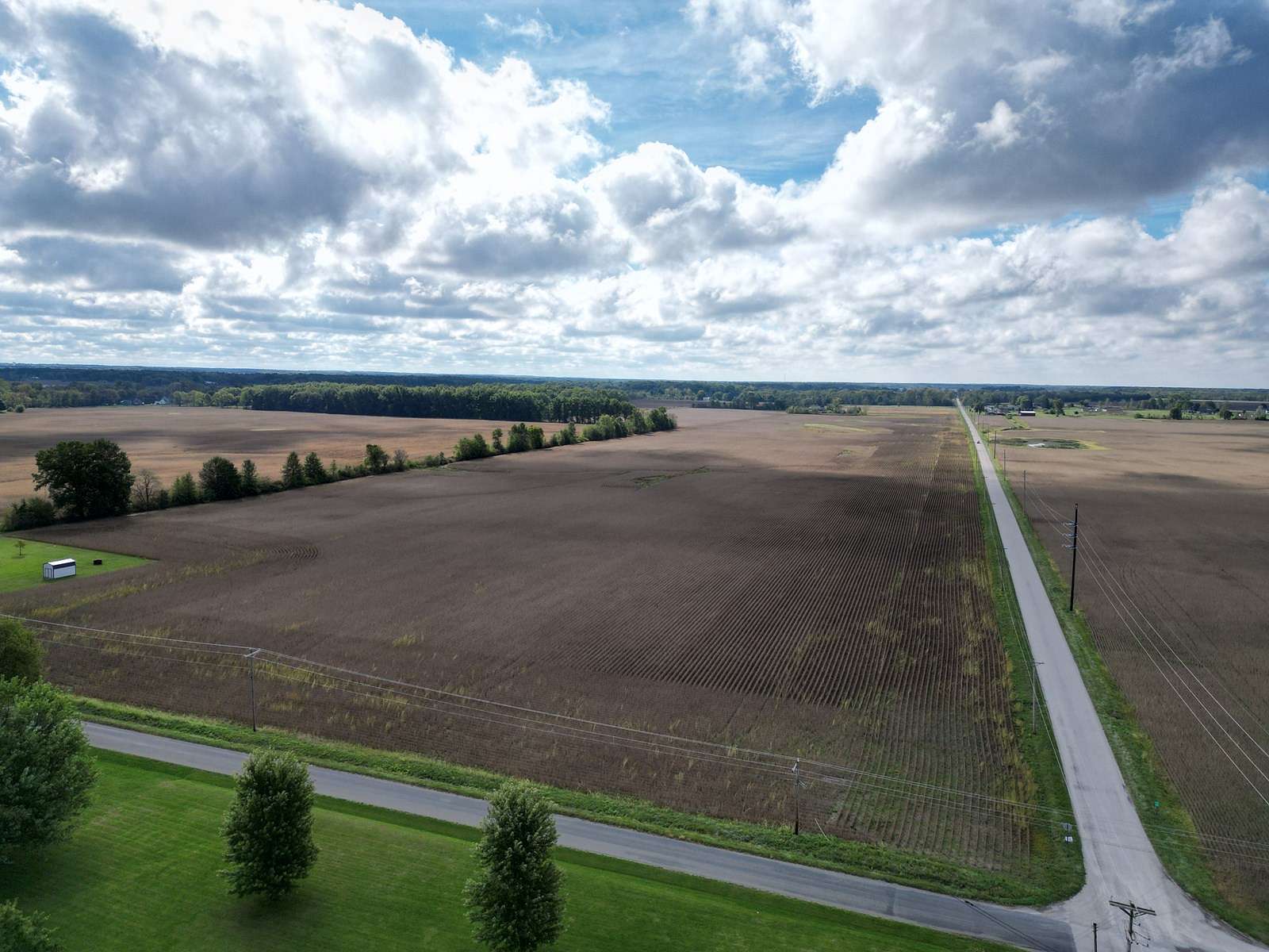 10.6 Acres of Agricultural Land for Auction in Ashley, Ohio