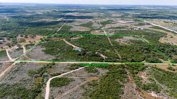 29.57 Acres of Recreational Land with Home for Sale in Orange Grove, Texas