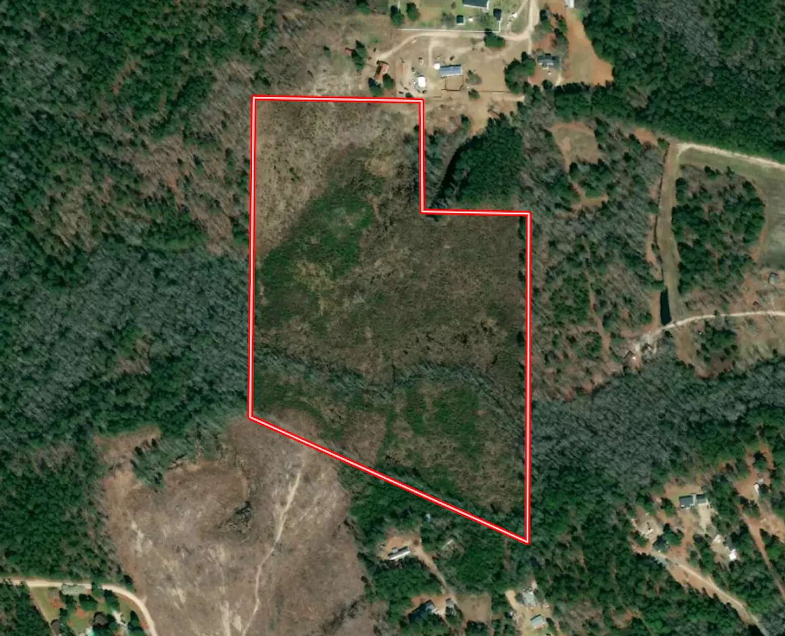 27.97 Acres of Recreational Land for Sale in Linden, North Carolina