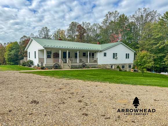 36 Acres of Recreational Land with Home for Sale in Kimbolton, Ohio