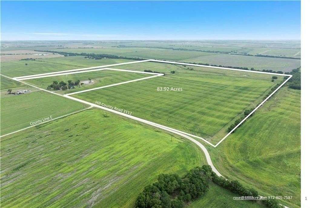 83.92 Acres of Land for Sale in Abbott, Texas