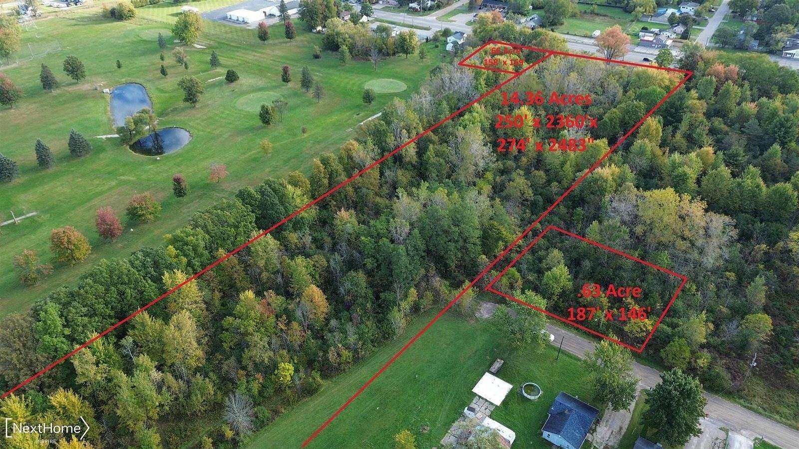 14.36 Acres of Land for Sale in Mount Morris, Michigan